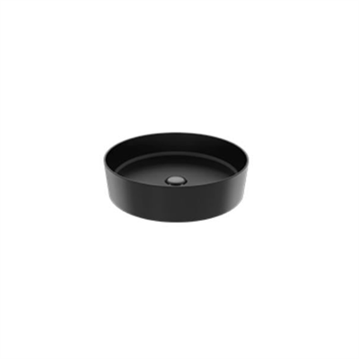 CREAVİT Loop Ø 45 cm Çanak Lavabo LP145-00SM MAT SİYAH