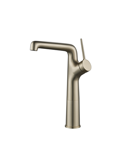 Flow Uzun Lavabo Armatürü Brush Altın FL6500BG