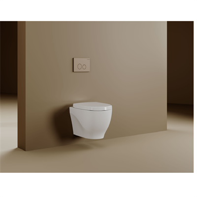 CREAVİT MA321 Mare Rim-Off Asma Klozet Ve Kapak  BEYAZ