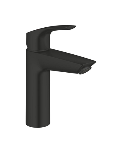 GROHE Eurosmart Tek Kumandalı Lavabo Bataryası M-Boyut Mat Siyah 233242433