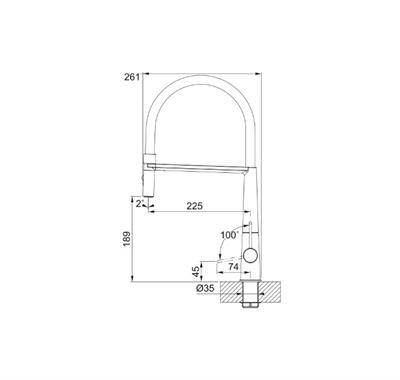Franke Icon Semi Pro Matt Black Mutfak Bataryası