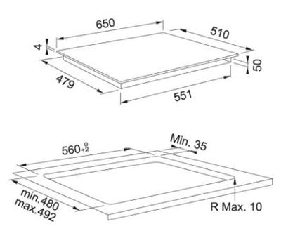 FRANKE Maris FMA 654 I F BK Black İNDÜKSİYONLU OCAK 108.0606.111