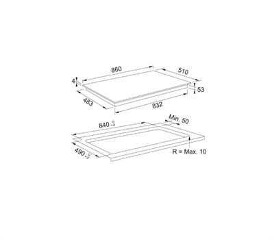 Franke Mythos FMY 906 I FP BK Black Glass Ocak
