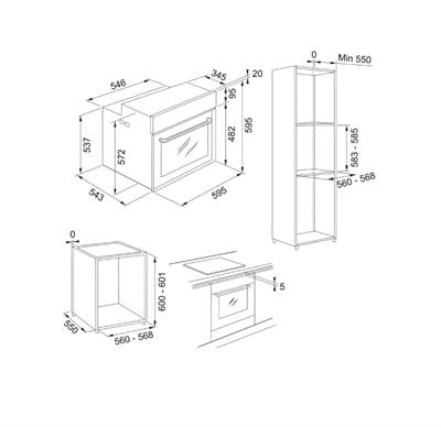Franke Mythos TFT Pyrolytic FMY 99 P BK Black Black Fırın