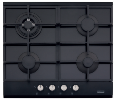 FRANKE NEW GLASS LINEAR BLACK GLASS OCAK FHNG 604 4G TC BK C