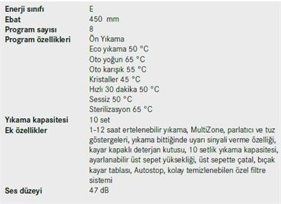 FRANKE Tam Ankastre - 45 cm BULAŞIK MAKİNESİ 