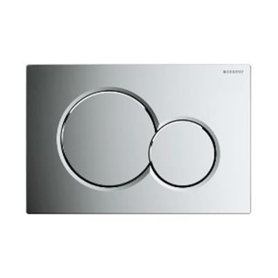 GEBERİT Kumanda Kapağı Sigma 01 - Çift Basmalı (Parlak Krom)