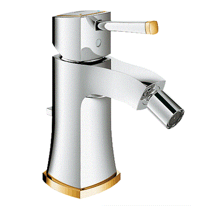 Grandera Tek Kumandalı Bide Bataryası Krom/Altın