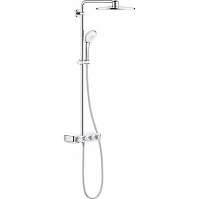Grohe Euphoria SmartControl System 310 Duo Duvara Monte Termostatik Bataryalı Duş Sistemi