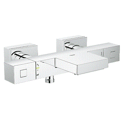 Grohtherm Cube Termostatik Banyo Bataryası Krom