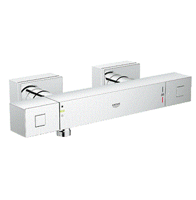 Grohtherm Cube Termostatik Duş Bataryası Krom