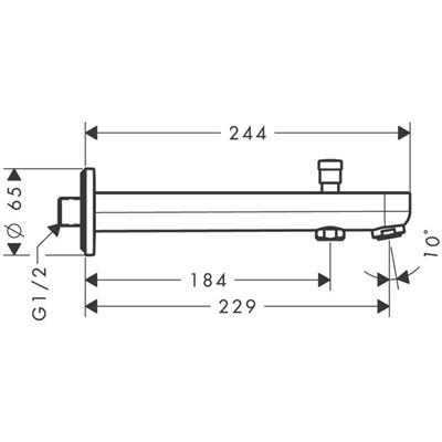 Hangrohe Metris S Yönlendiricili Gaga 228 mm