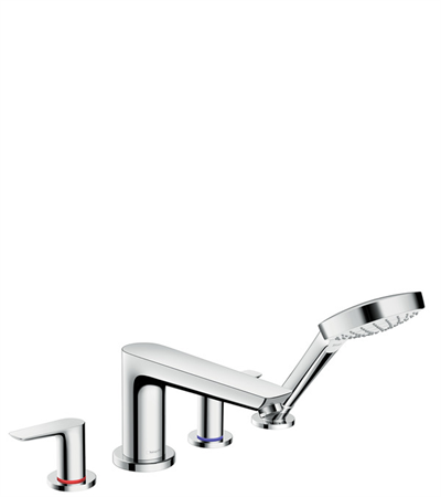 Hangrohe Talis 4 Delikli Küvet Kenarı Banyo Bataryası