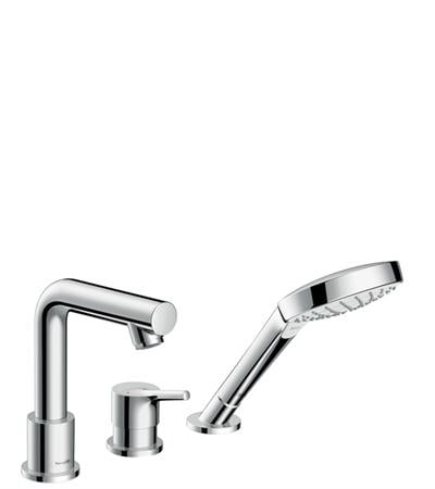 Hansgrohe Talis S 3-Delikli Küvet Kenarı Tek Kollu Banyo Bataryası