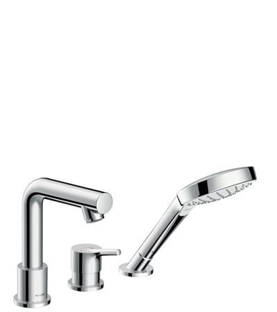 Hansgrohe Talis S 3-Delikli Küvet Kenarı Tek Kollu Banyo Bataryası