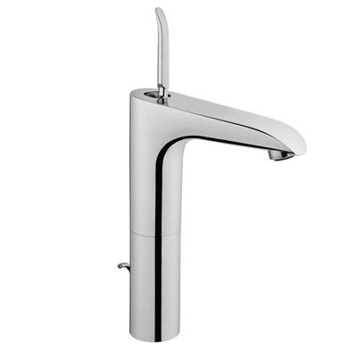 Lavabo bataryası (sifon kumandalı-yüksek) krom