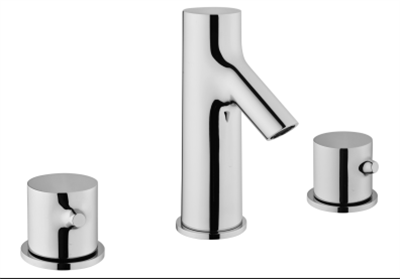 NEST TRENDY Lavabo bataryası (3 delikli lavabolar için) krom