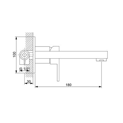 NEWARC AQUA ANKASTRE LAVABO BATARYASI