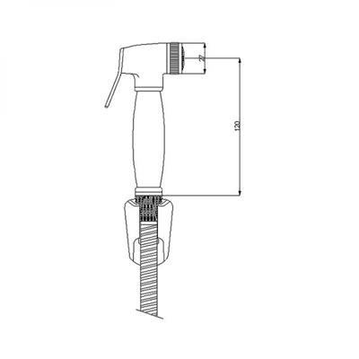 NEWARC SHUTOFF DUŞLAR SPİRALLİ TAHARAT MUSLUĞU