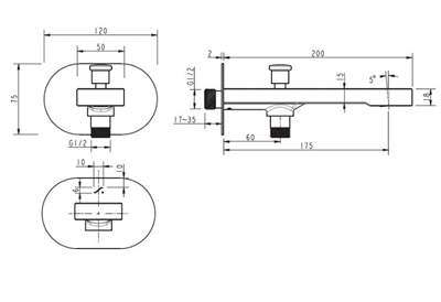 Riva Yönlendiricili Çıkış Ucu 1029 0061