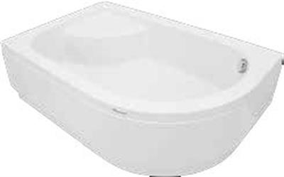 SANACRYL Bitra 90 Mini Köşe Küvetler A438 Sol 90x140x49h