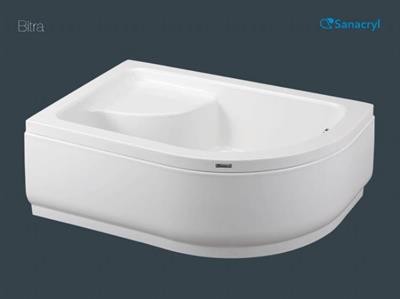 SANACRYL Bitra Mini Köşe Küvetler A464 Sol 80x140x49h