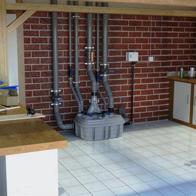 SANIHYDRO SANICUBIC 2 VX  Atık Su Tahliye İstasyonu