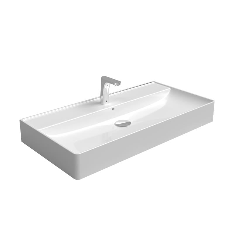 Newarc POW.L.090 Power Tezgah Üstü Lavabo Beyaz