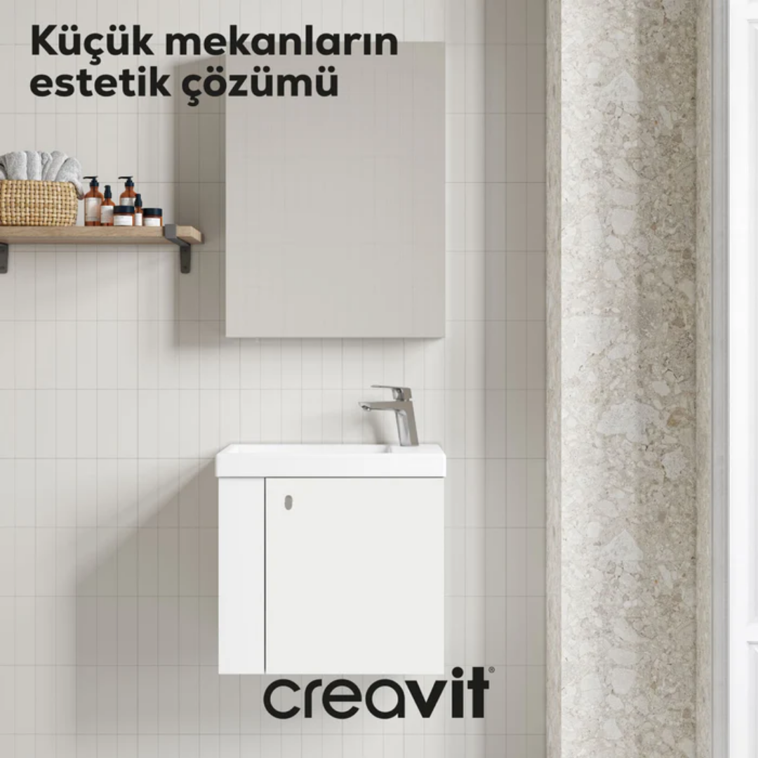 Creavit FT0053.01 Forest 53 cm Banyo Dolabı Takımı