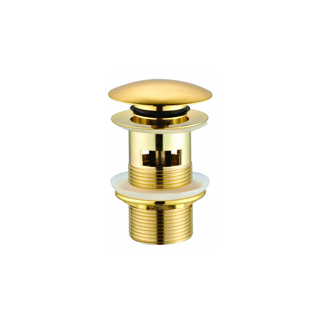 CREAVİT SF031G OTOMATİK POP-UP SİFON BAŞLIĞI-ALTIN (TAŞMALI) 1/4