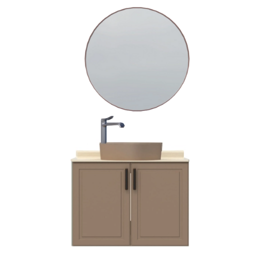 Creavit Perra Lavabo Dolabı Takımı Latte 100 cm