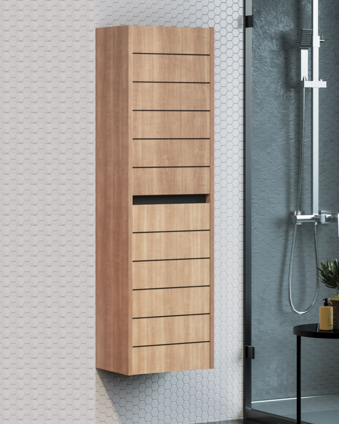 Orka Ricato 40 CM Banyo Boy Dolabı Morgana 