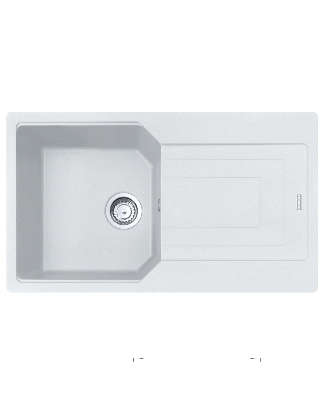 Franke Urban UBG 611-86 Bianco Tezgah Üstü Evye