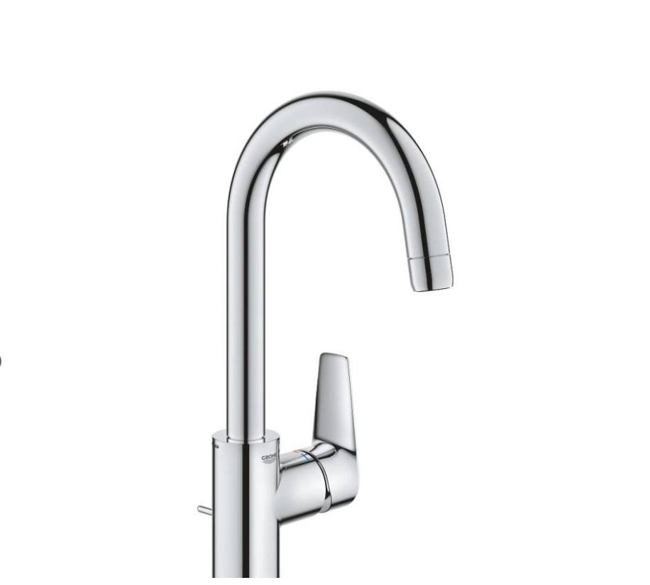 Grohe 23760001 Bauedge Tek Kumandalı Lavabo Bataryası 1/2'' L-Boyut