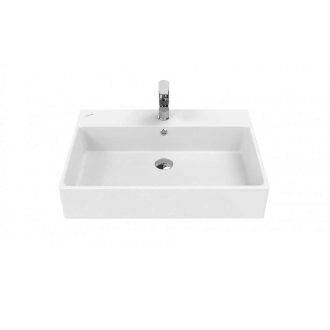 Creavit NX270 TEZGAH ÜSTÜ 50x70 DÜZ KARE LAVABO