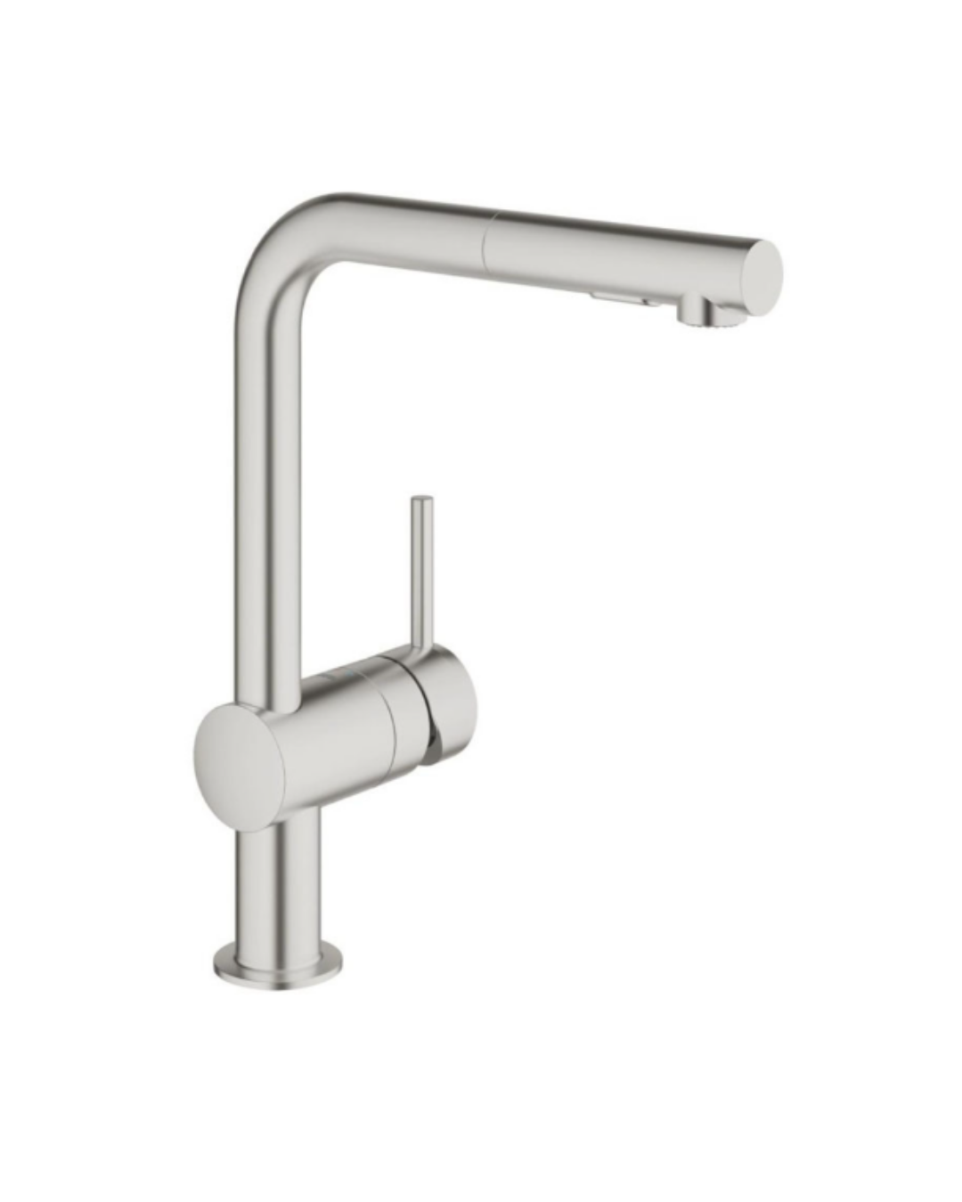 Grohe 30274DC0 Eviye Bataryası Spiralli 2 Fonk. Minta Super Steel