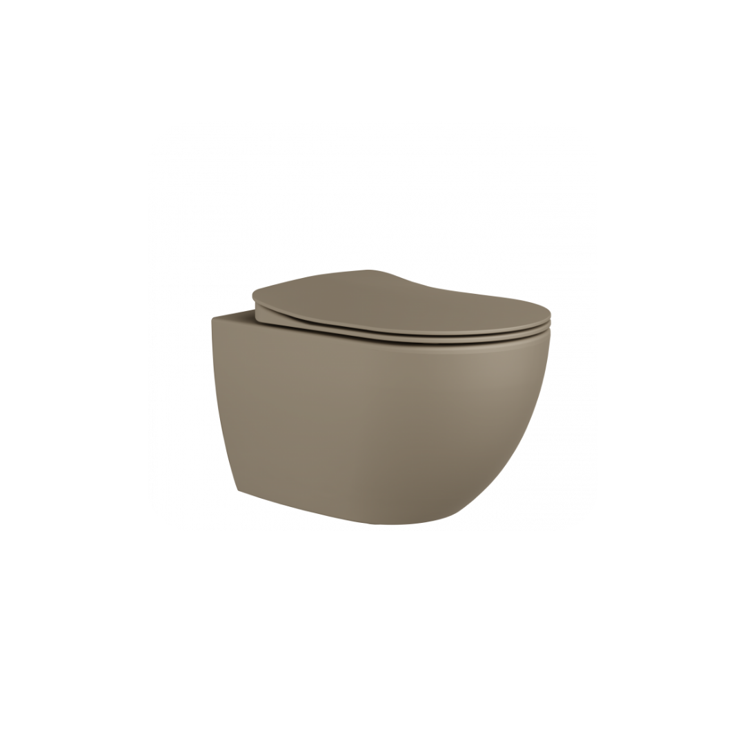 CREAVİT FE320 Free Asma Klozet ve kapak - Cappucino Mat