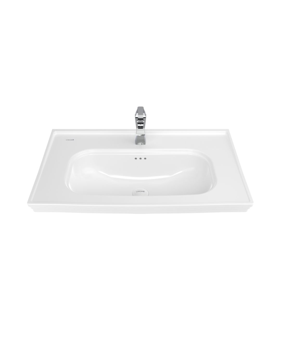 Creavit Antik 80x50 cm Lavabo (Extra Beyaz) – AN080
