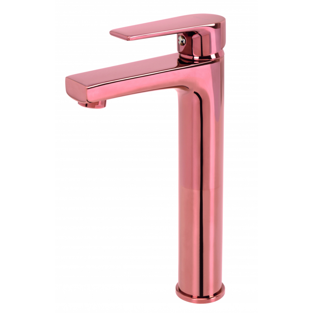 Creavit SR6500C Sharp Yüksek Lavabo Bataryası Rose Gold