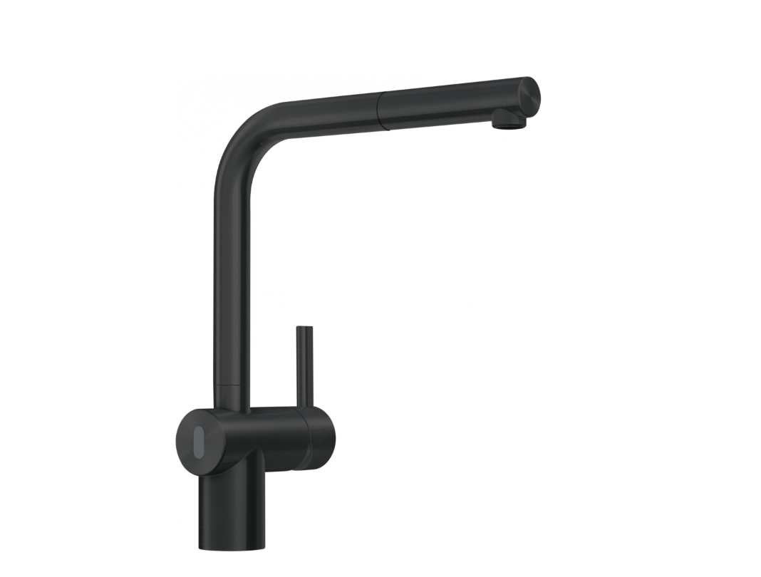 FRANKE Atlas Neo Sensor Doccia Endüstriyel Siyah Spiralli Mutfak Bataryası 115.0625.527