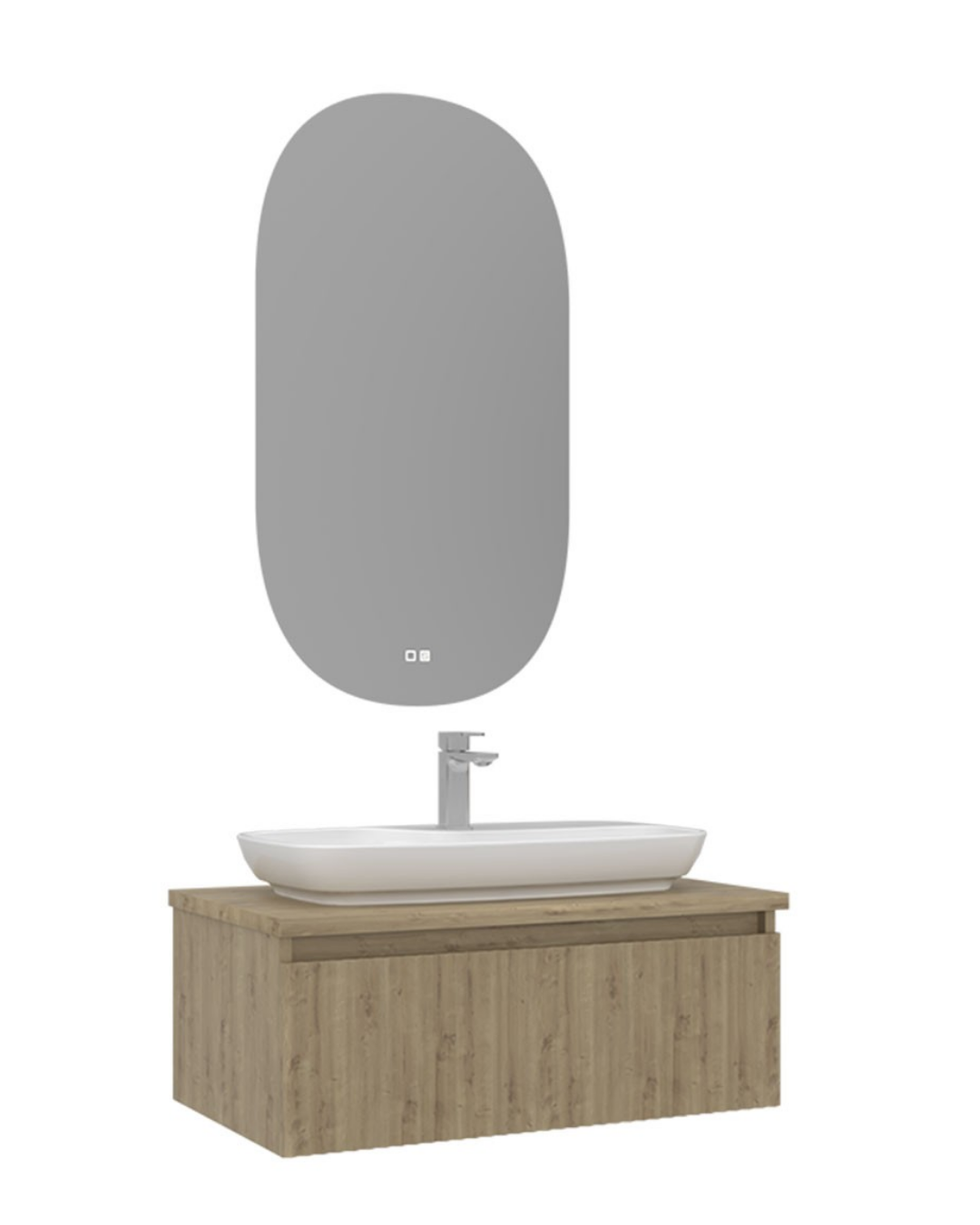 Orka Lentia 100 Cm Banyo Mobilyası Takım
