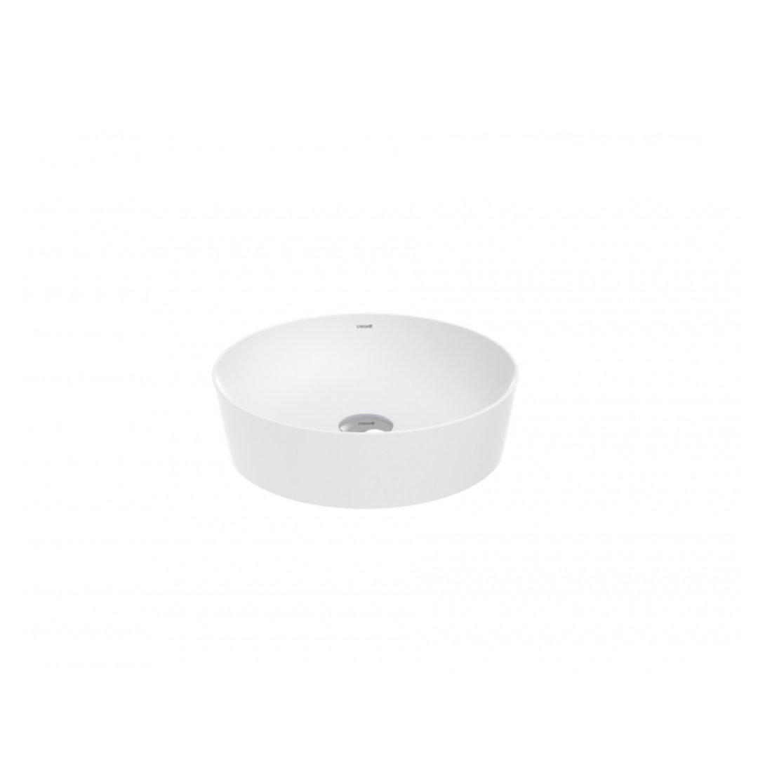 Creavit UL145 Ultra Kare Çanak Lavabo 45 Cm Parlak Beyaz