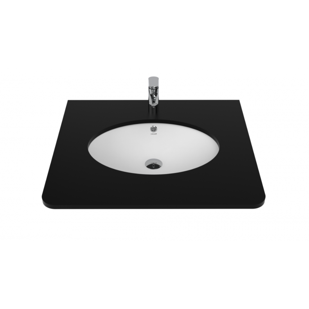 Creavit TP216 Tezgah Altı Oval Lavabo 37X51 cm Beyaz