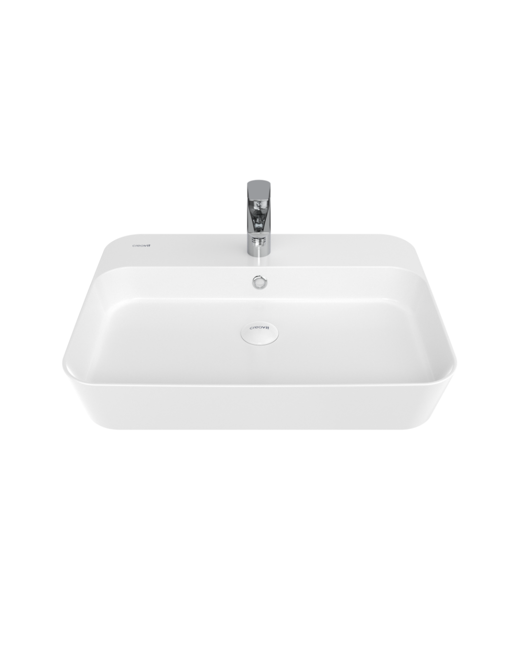 Creavit LP061 Loop Dikdörtgen Çanak Lavabo 45x60 cm