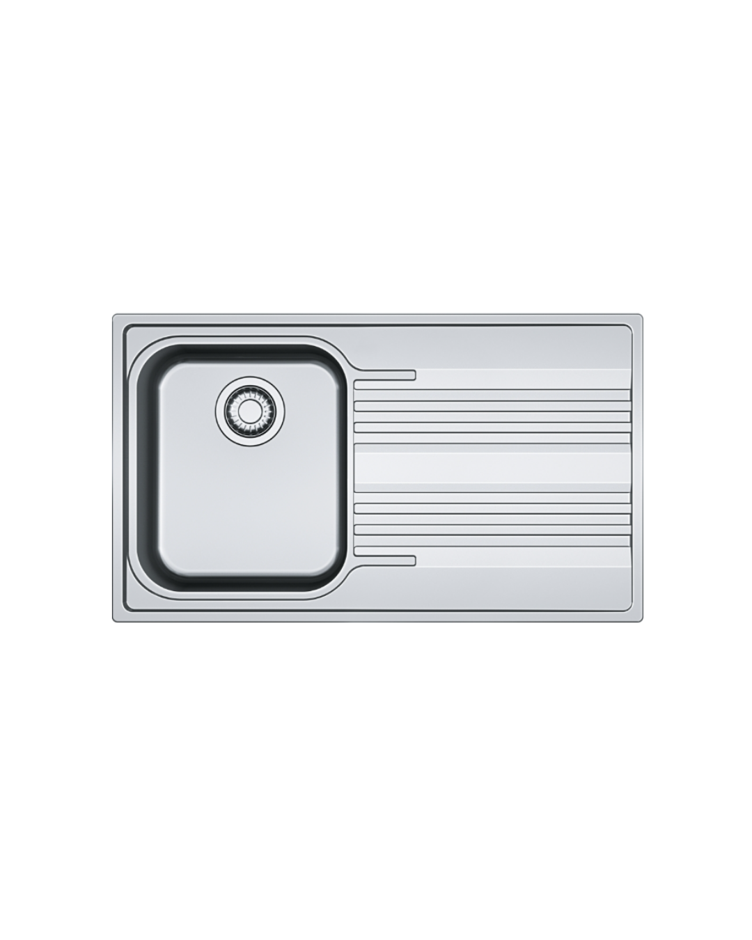 Franke Smart SRX 611-86 İnox Evye SAĞ 101.0356.760