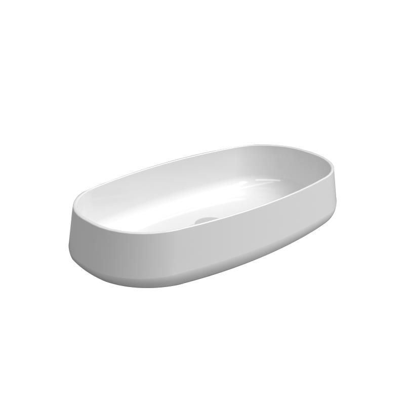 Newarc ART.L.005 Nice Tezgah Üstü Lavabo Beyaz