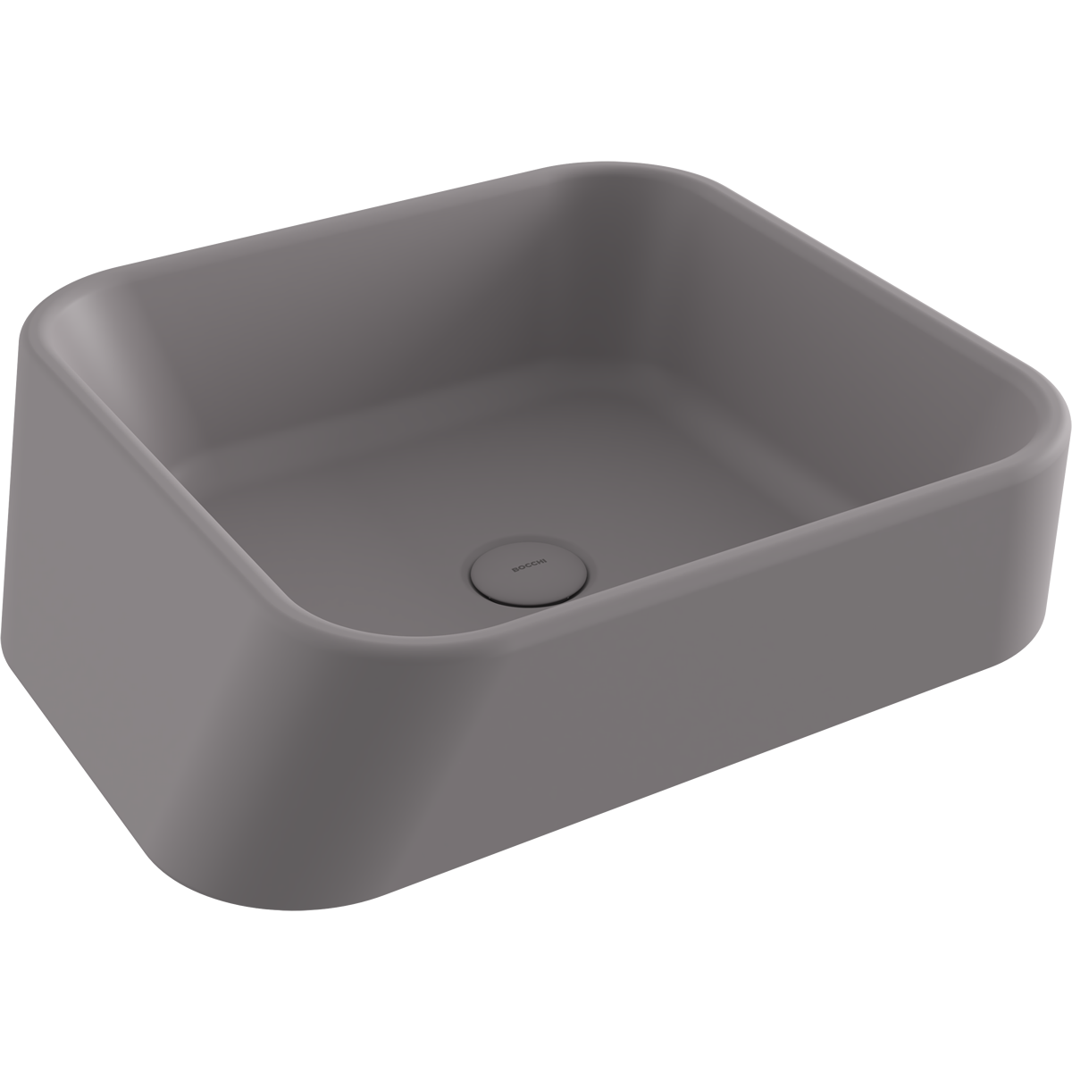Bocchi Firenze Çanak Lavabo Gri 51 cm
