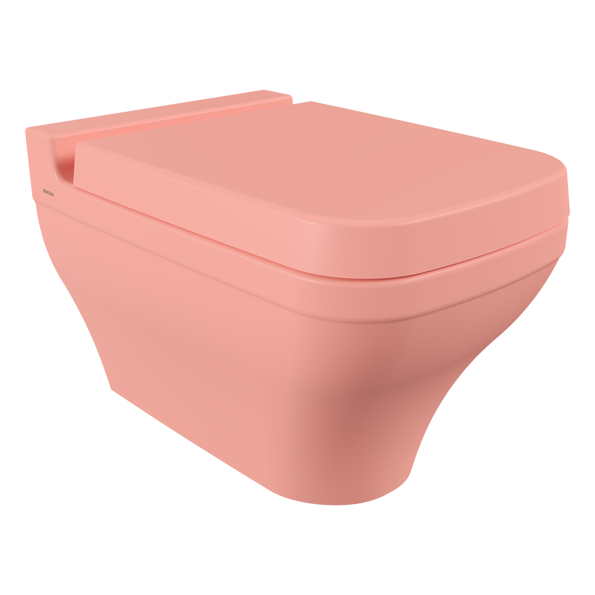 Bocchi Scala Asma Klozet ve Kapağı Mat Somon 1080-032-0128