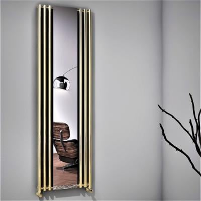 Radiva Bahama Dekoratif Radyatör 540x1760 Altın Renkli