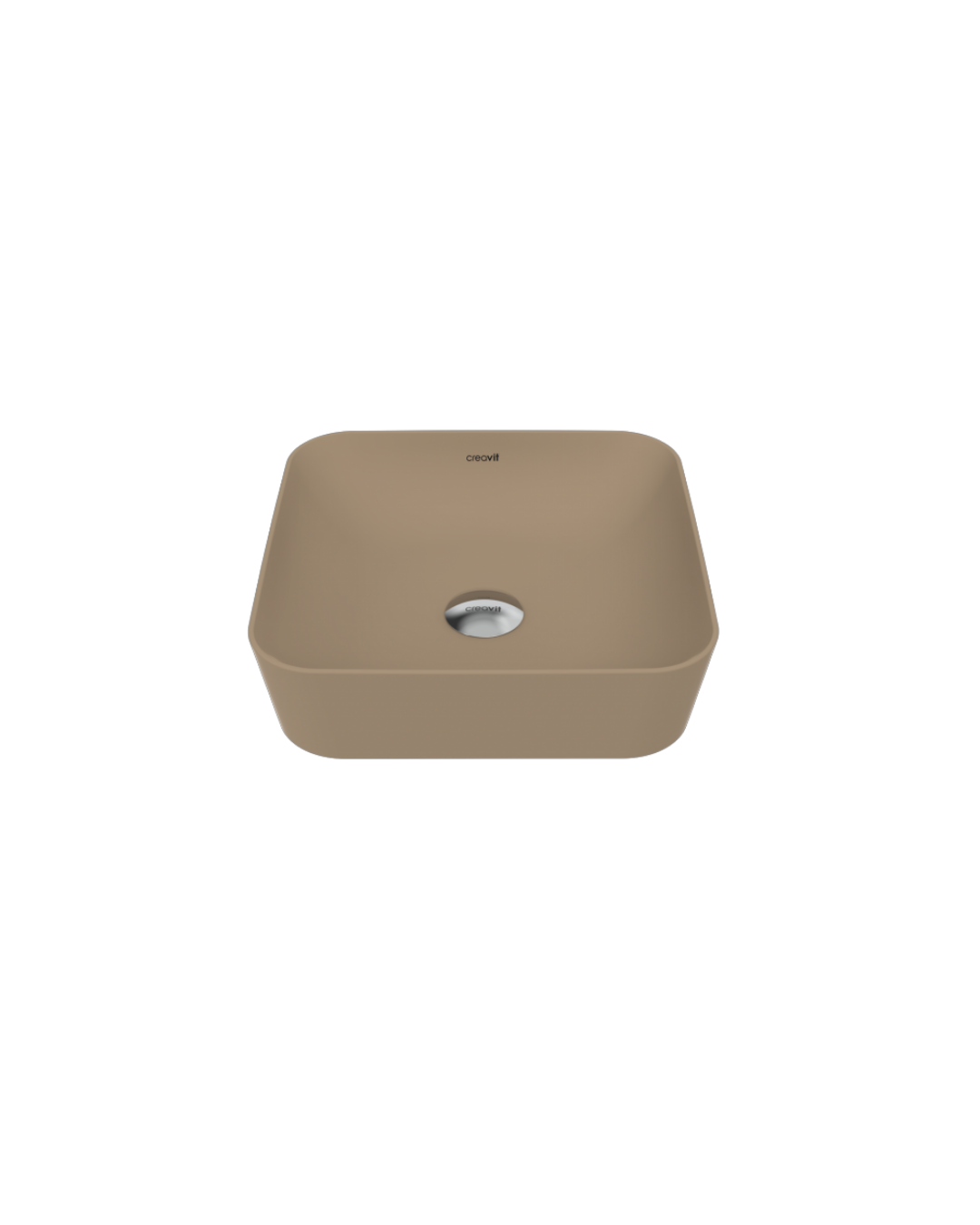 Creavit Tezgah Üstü 40 cm Cappicino Ultra Çanak Lavabo UL040-00CM